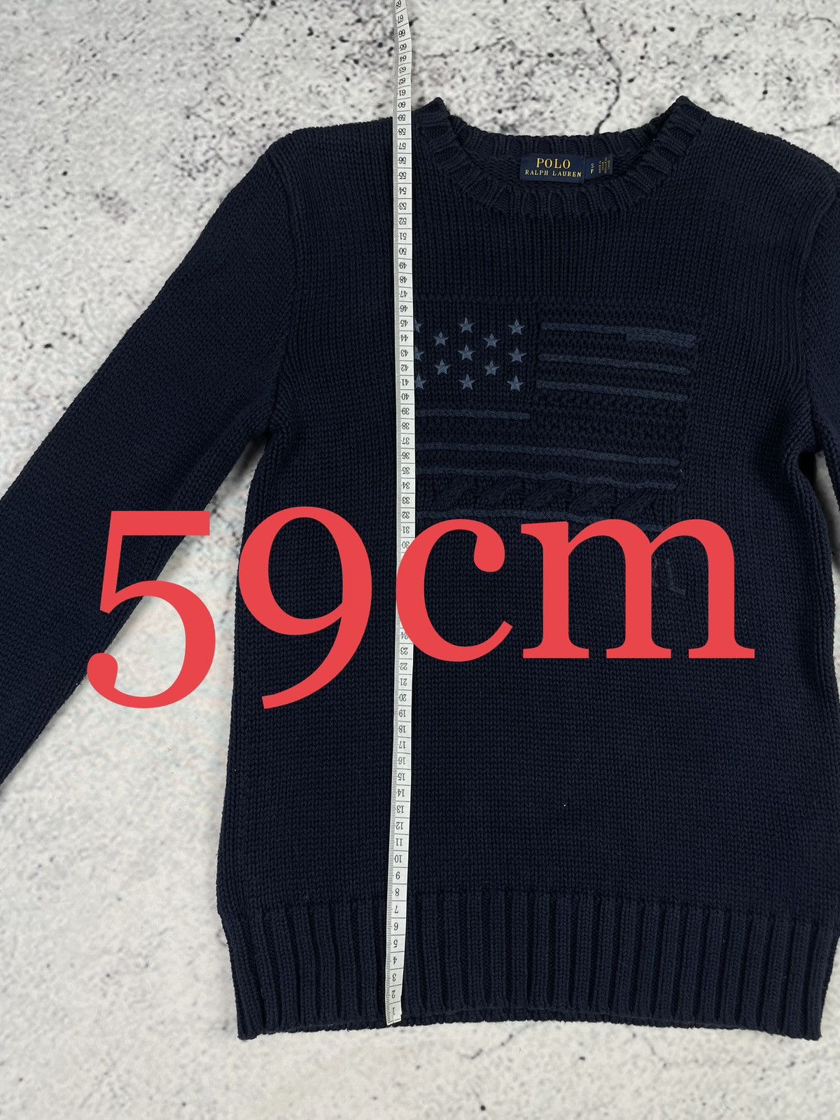 Polo Ralph Lauren Polo by Ralph Lauren S USA Flag Sweater Money Classi Size S / US 4 / IT 40 - 3 Thumbnail