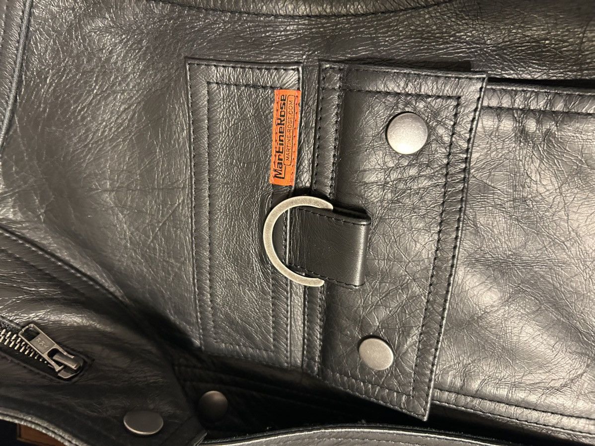 Martine Rose Martine Rose polished-finish button-fastening jacket Size US M / EU 48-50 / 2 - 20 Thumbnail