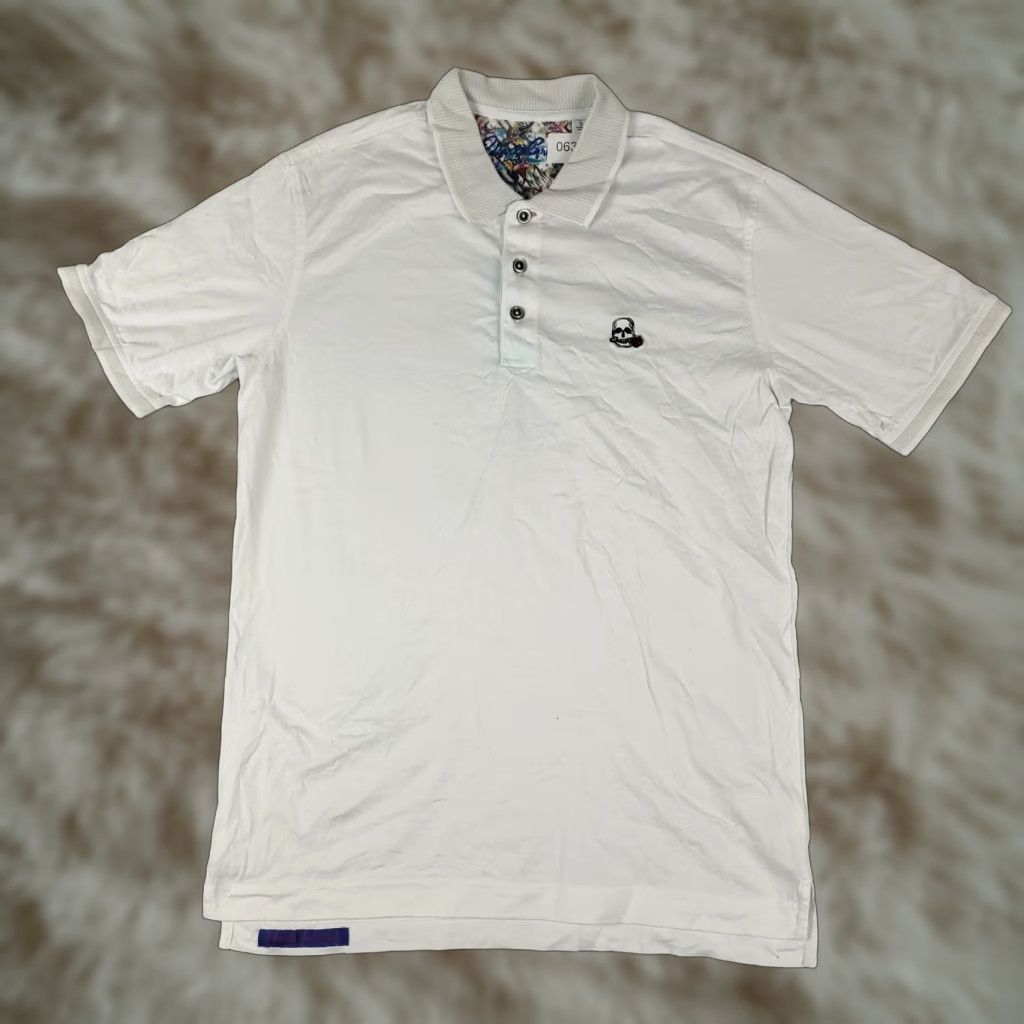 Robert Graham Robert Graham Polo Shirt Men's Small White Casual Short Sleeve Activewear Size US S / EU 44-46 / 1 - 1 Thumbnail
