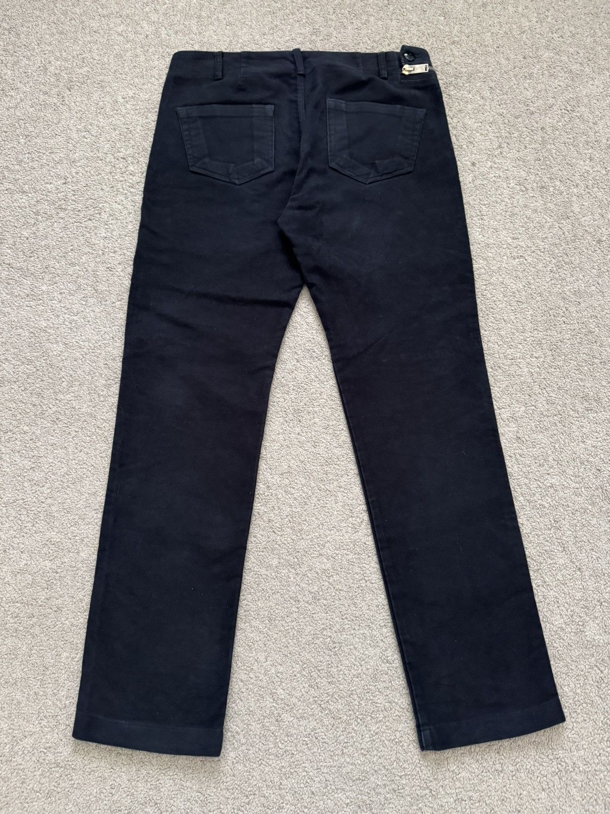 Rick Owens FW13 Rick Owens Mainline Half Layer Moleskin Aircut Pants Size US 32 / EU 48 - 2 Thumbnail