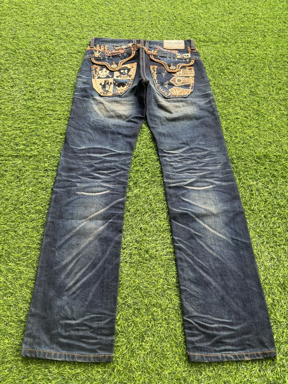 Hysteric Glamour Y2k Howluk Ifsixwasnine Punk Style Jeans Size US 31 - 1 Thumbnail