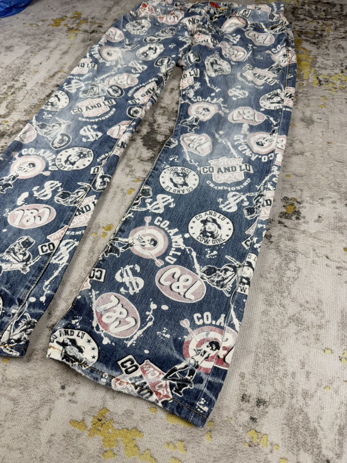 Japanese Brand Y2k Vintage Co&Lu Hysteric Glamour Remake Style Size US 28 / EU 44 - 3 Thumbnail