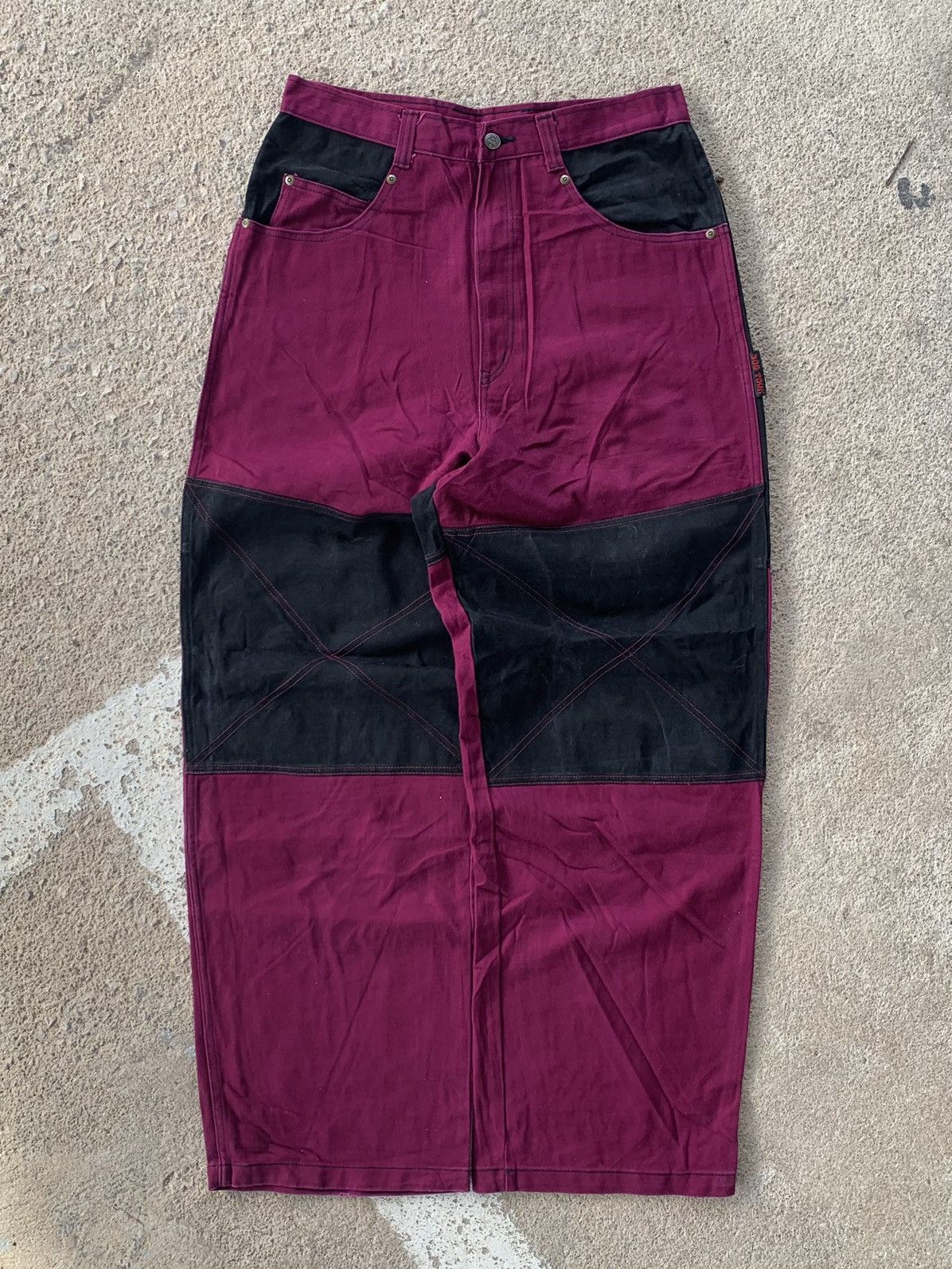 Dogtown × Vintage Vintage DogTown Eggplant Baggy Denim Jeans Size US 33 - 5 Thumbnail