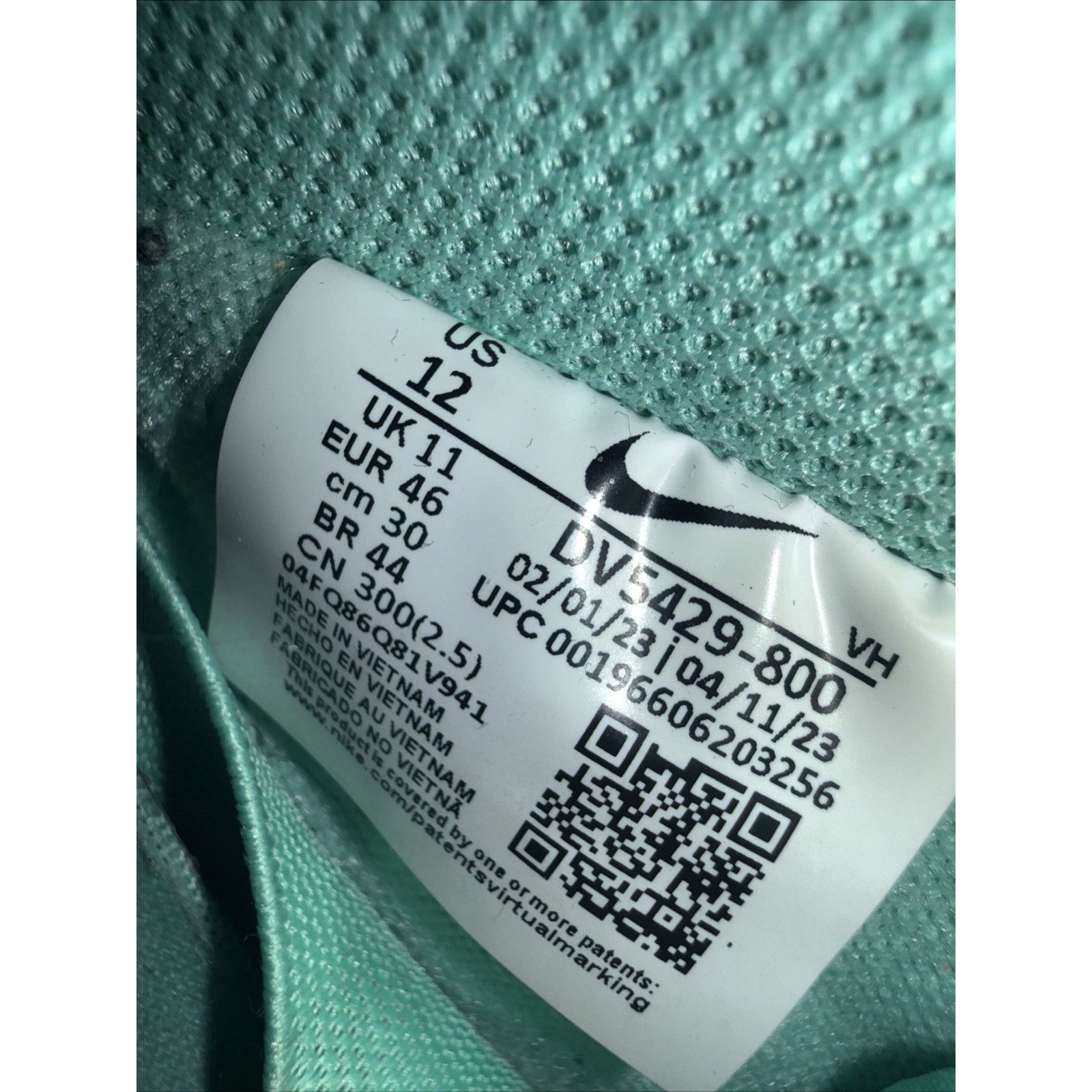 Nike Nike SB Dunk Low Orange Emerald Rise Size 12 Preowned OG BOX Size US 12 / EU 45 - 8 Thumbnail