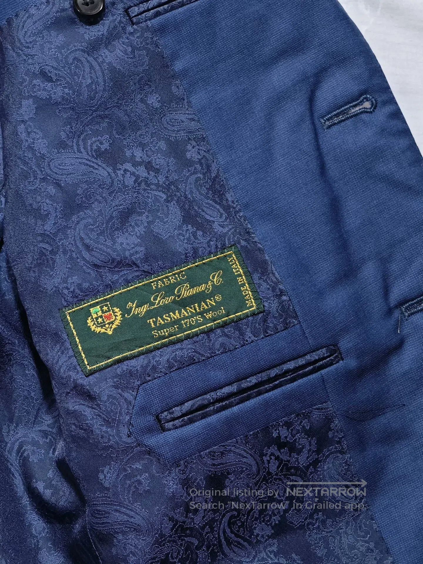 Loro Piana Custom Italian Wool Suit by Loro Piana. Size US S / EU 44-46 / 1 - 7 Thumbnail