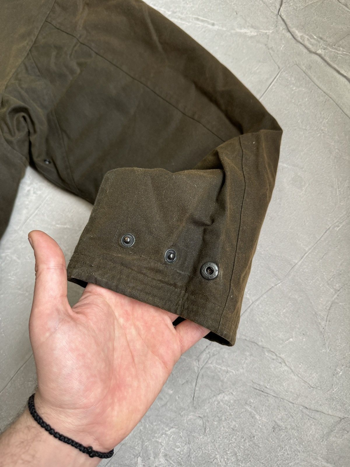 Polo Ralph Lauren Vintage 90s Polo Ralph Lauren Waxed Coat Khaki Size US L / EU 52-54 / 3 - 22 Thumbnail