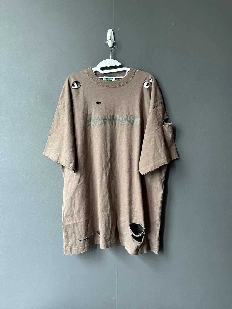 Balenciaga Balenciaga Brown destruction short sleeve Size US XS / EU 42 / 0 - 1 Thumbnail