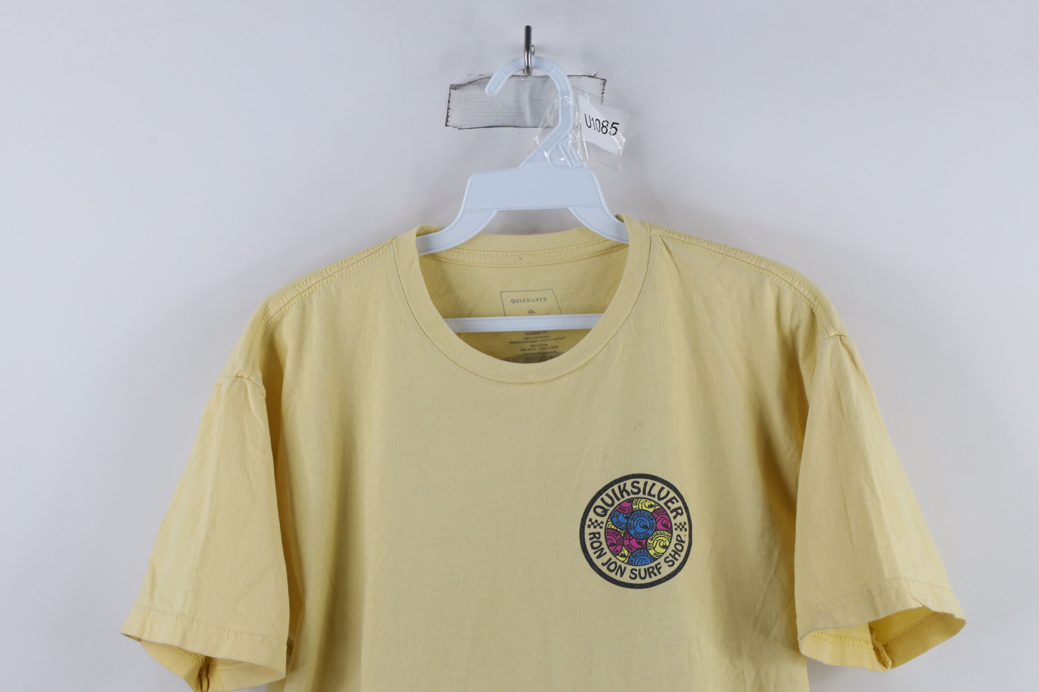 Quiksilver × Vintage Quiksilver x Ron Jon Surf Shop Spell Out Surfing T-Shirt Size US M / EU 48-50 / 2 - 2 Thumbnail