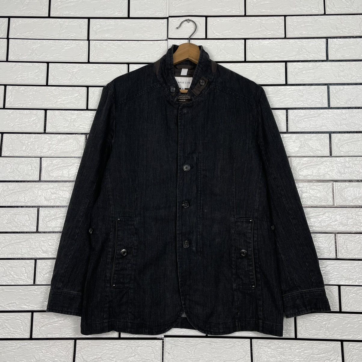 Japanese Brand Japanese Brand Simple Life Ripstop Black Jacket Size US M / EU 48-50 / 2 - 1 Thumbnail