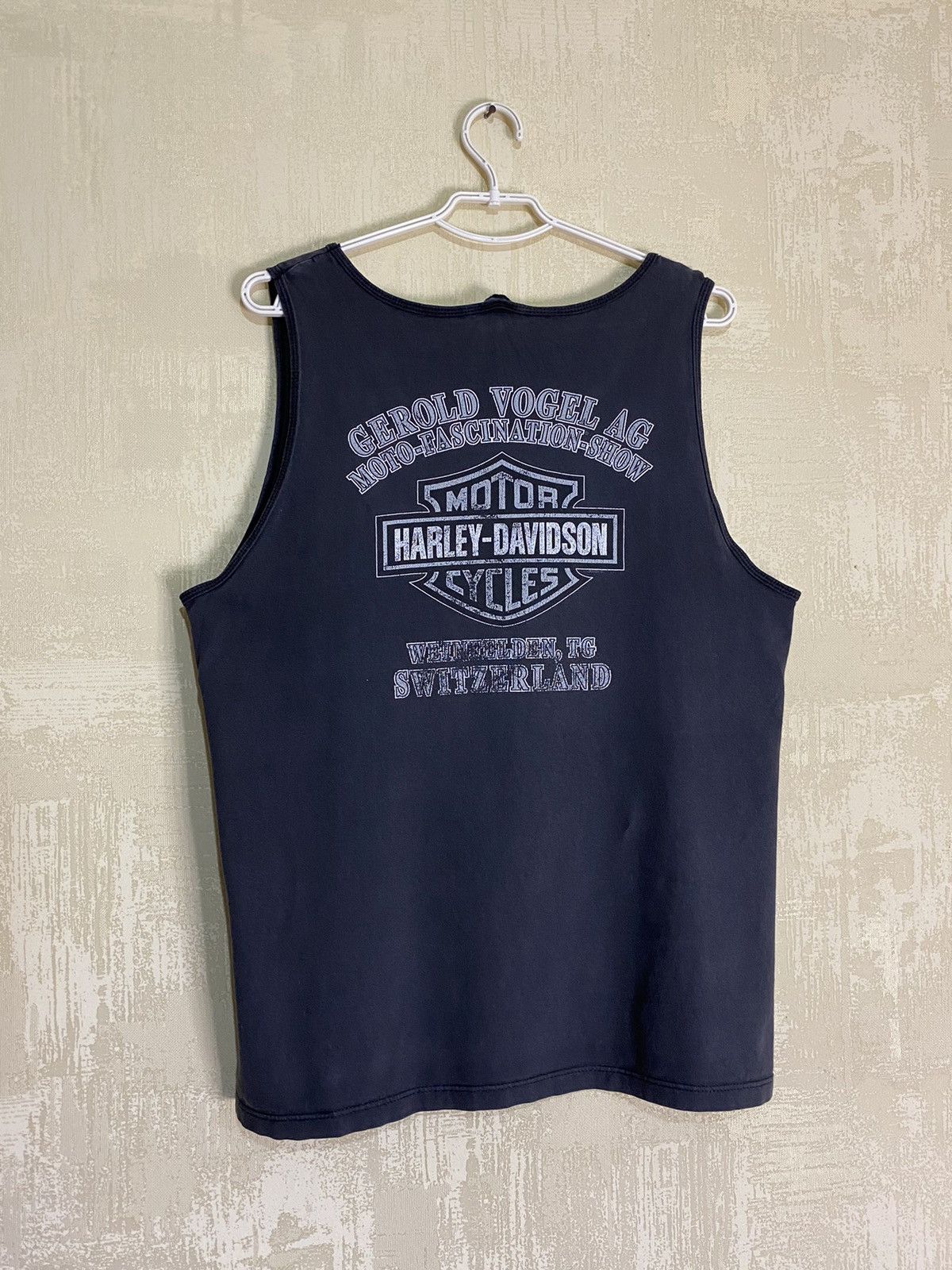 Harley Davidson × Vintage Vintage Harley Davidson 00s Shirt Tank Top Size US L / EU 52-54 / 3 - 5 Thumbnail