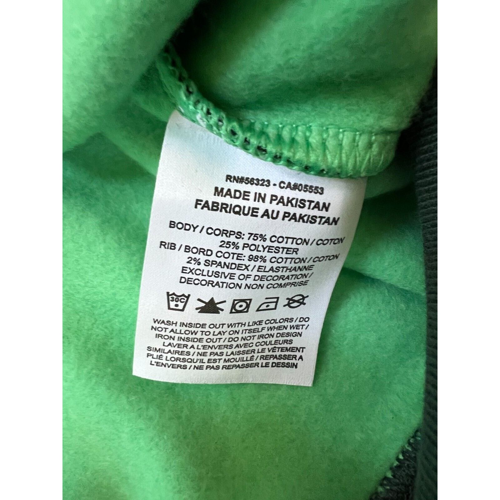 Nike ACG Therma FIT Tuff Fleece Crew Spring Green Unisex S