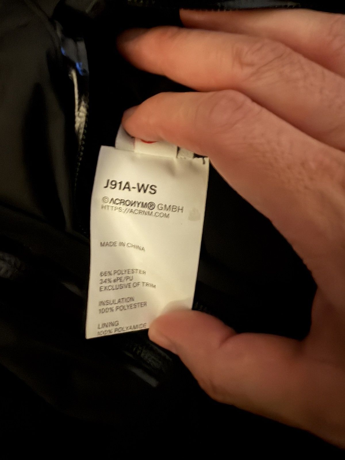 Acronym Acronym J91A-WS Size US S / EU 44-46 / 1 - 4 Thumbnail