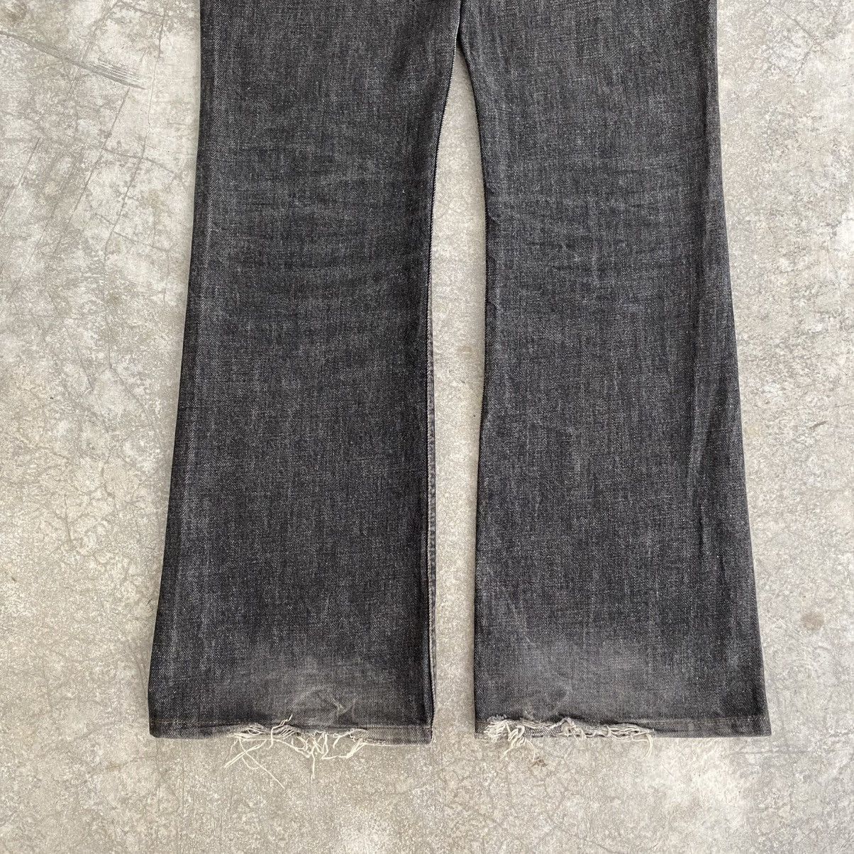 Levi's Size 30x31 Vintage Early 2000’s Levis 517 Black Flared Jeans Size US 30 / EU 46 - 15 Thumbnail