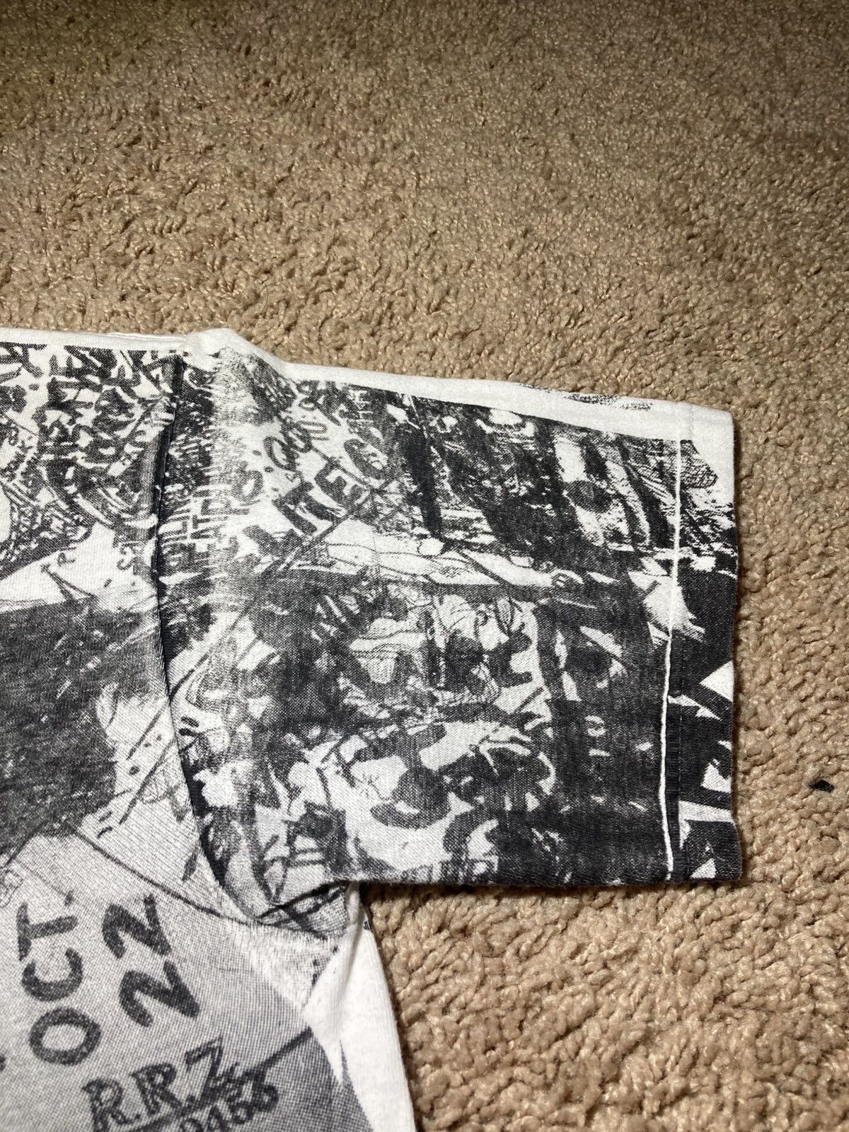 Supreme 2002 Supreme Notorious BIG Rap Tee Print All Over OG 90s Hip Size US M / EU 48-50 / 2 - 6 Thumbnail