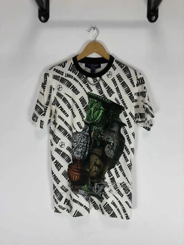 Louis Vuitton Louis Vuitton Summer White Cotton T. Size S / US 4 / IT 40 - 1 Thumbnail