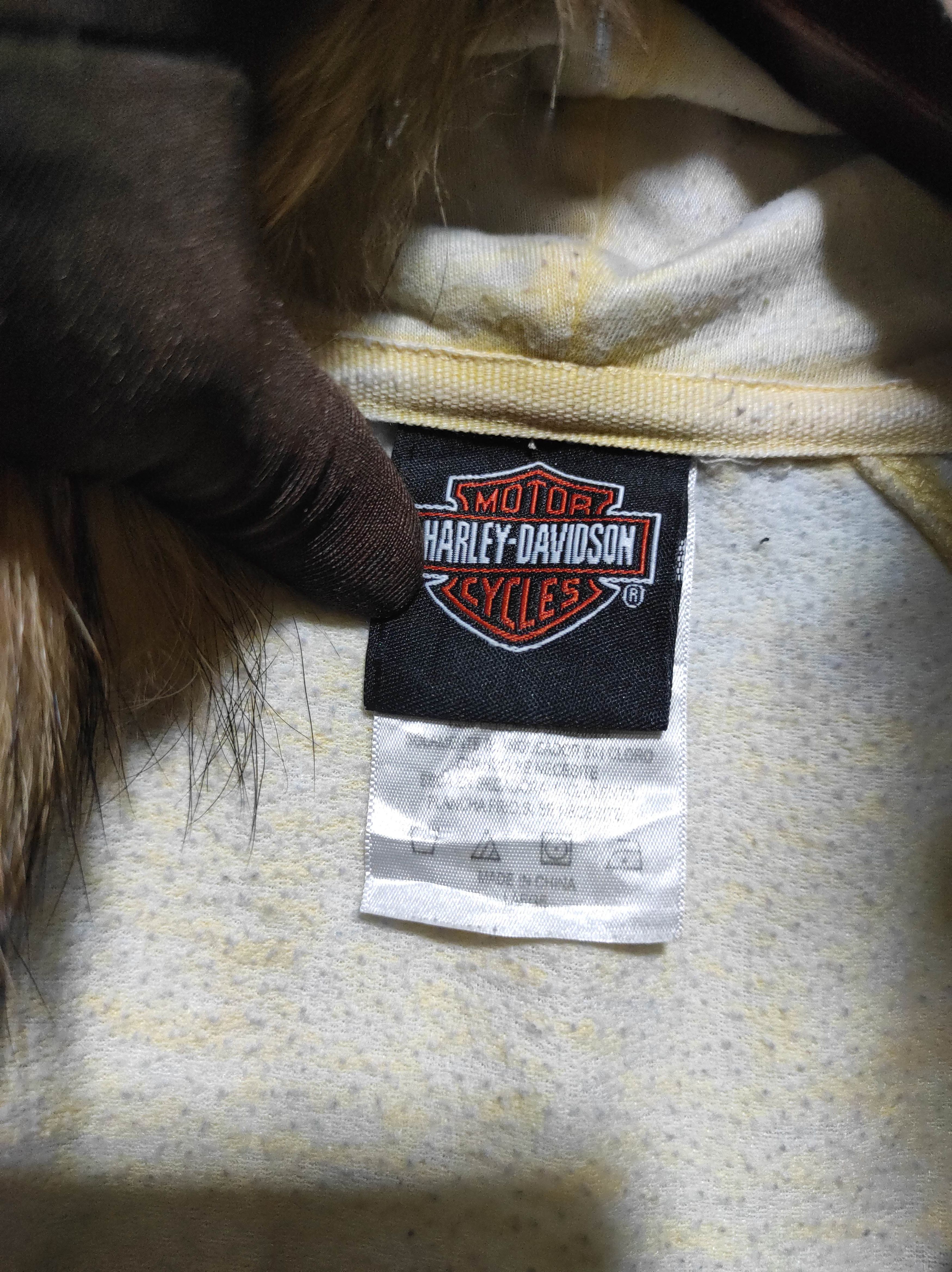 Harley Davidson Harley Davidson Fur Hoodie i6w9 LBG style Size US M / EU 48-50 / 2 - 8 Thumbnail
