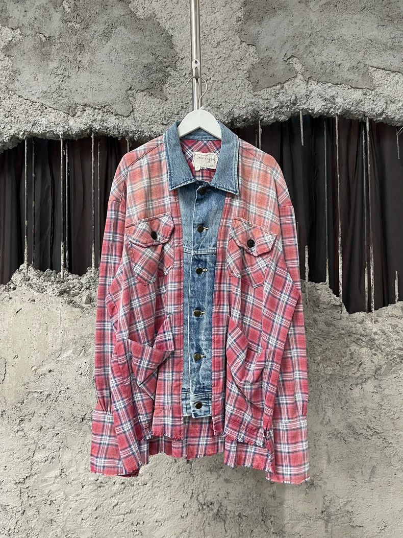 Greg Lauren greg lauren size 2 shirt 2506-Nextarrow Size US M / EU 48-50 / 2 - 1 Thumbnail