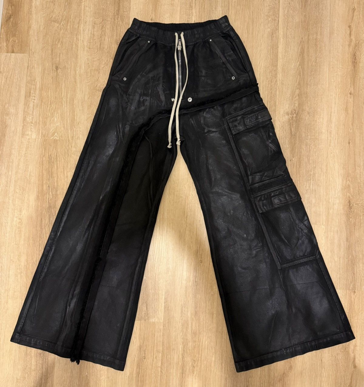 Rick Owens Rick Owens DRKSHDW Hollywood imbalanced cargo belas 