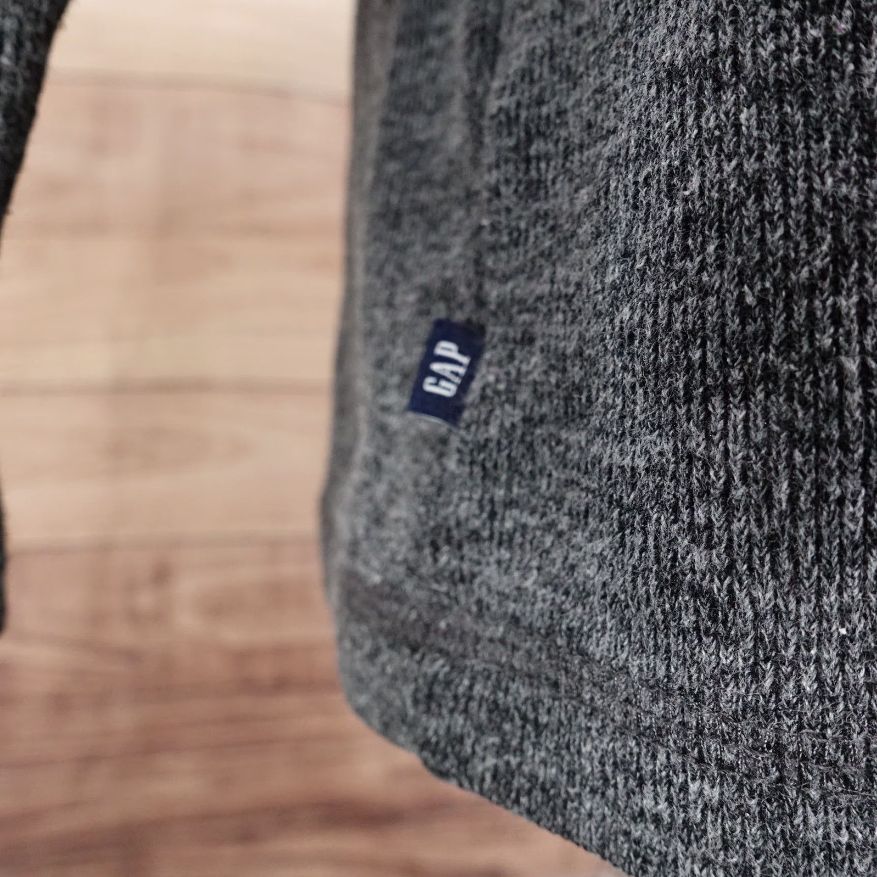 Gap GAP GREY POLYCOTTON PULLOVER SWEATER MENS XL MOCK NECK 1/4 ZIP KNIT Size US XL / EU 56 / 4 - 7 Thumbnail
