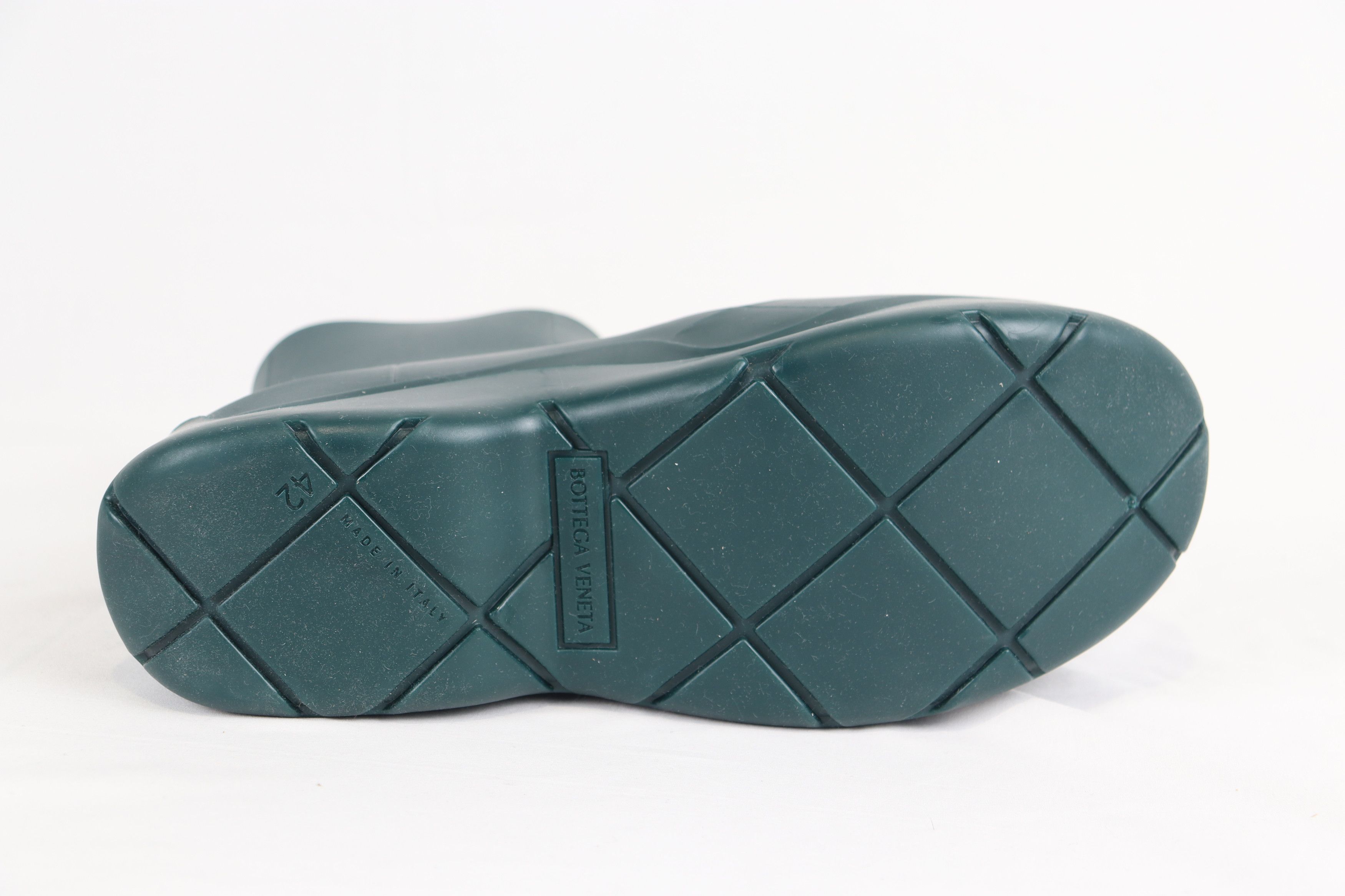 Bottega Veneta o1rshd11223 Puddle Ankle Boot with Matt Rubber in Inkwell Size US 9 / EU 42 - 4 Thumbnail