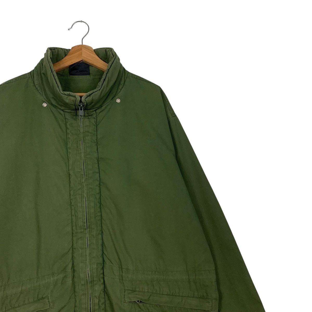 Eddie Bauer EDDIE BAUER Olive Green Parka Jacket Workwear #2307-C103 Size US L / EU 52-54 / 3 - 5 Thumbnail