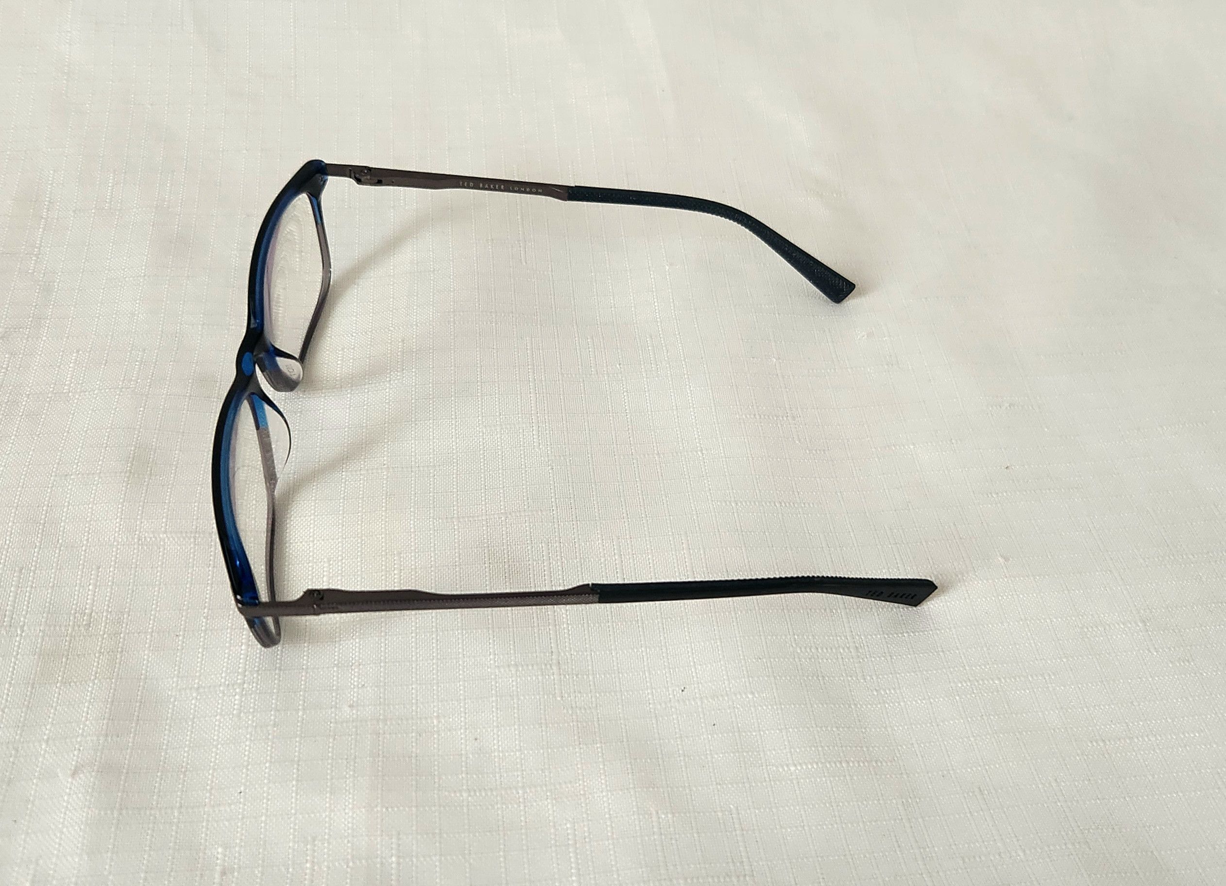 Ted Baker Ted Baker London Eyeglasses Frames Only TFM005 BLK 55-17-140 Size ONE SIZE - 6 Thumbnail