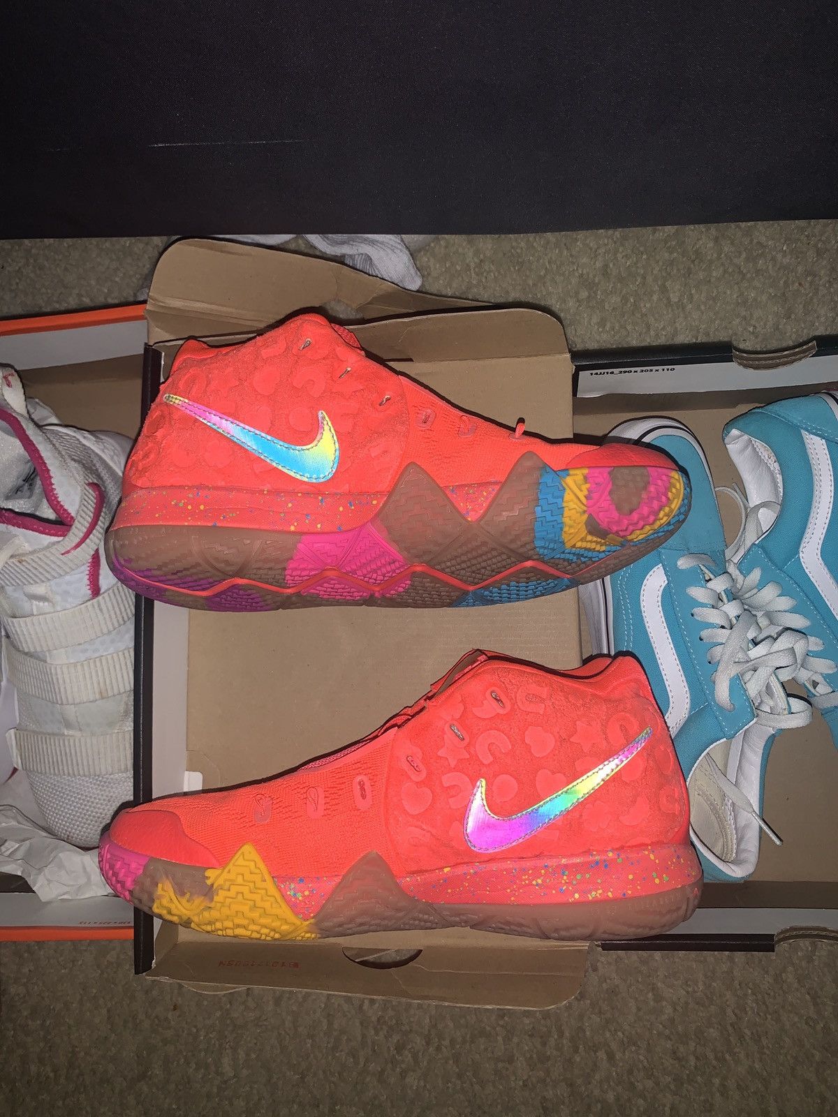 Nike Kyrie 4 Lucky Charms Size US 5.5 / EU 38 - 1 Thumbnail