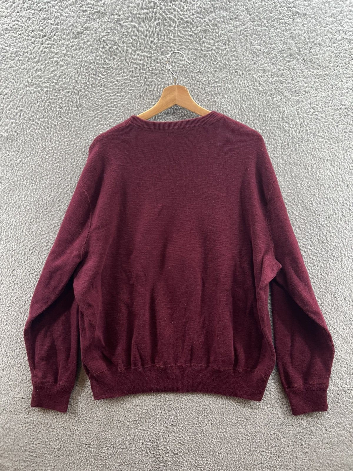 Polo Ralph Lauren Polo Ralph Lauren 1967 ATHL. DEPT Burgundy Sweater Size XXL Size US XXL / EU 58 / 5 - 2 Thumbnail