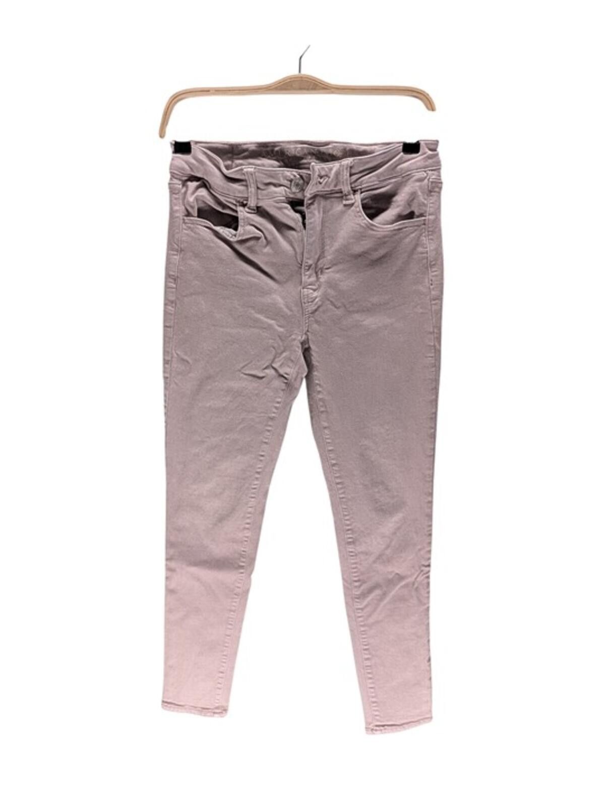 American Eagle Outfitters American Eagle Super Stretch X Skinny Jeans 6 Mauve/Blush Size 26" / US 2 / IT 38 - 1 Thumbnail