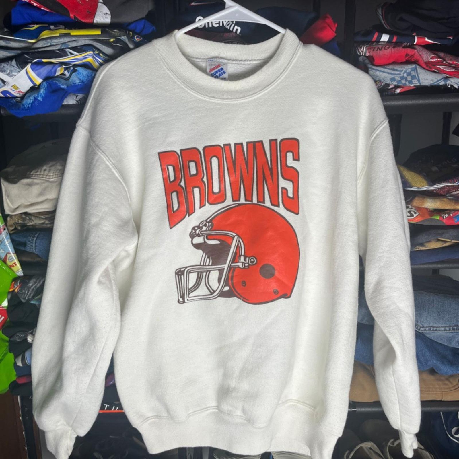 NFL Vintage 80s Cleveland Browns NFL Crewneck Size US L / EU 52-54 / 3 - 1 Thumbnail