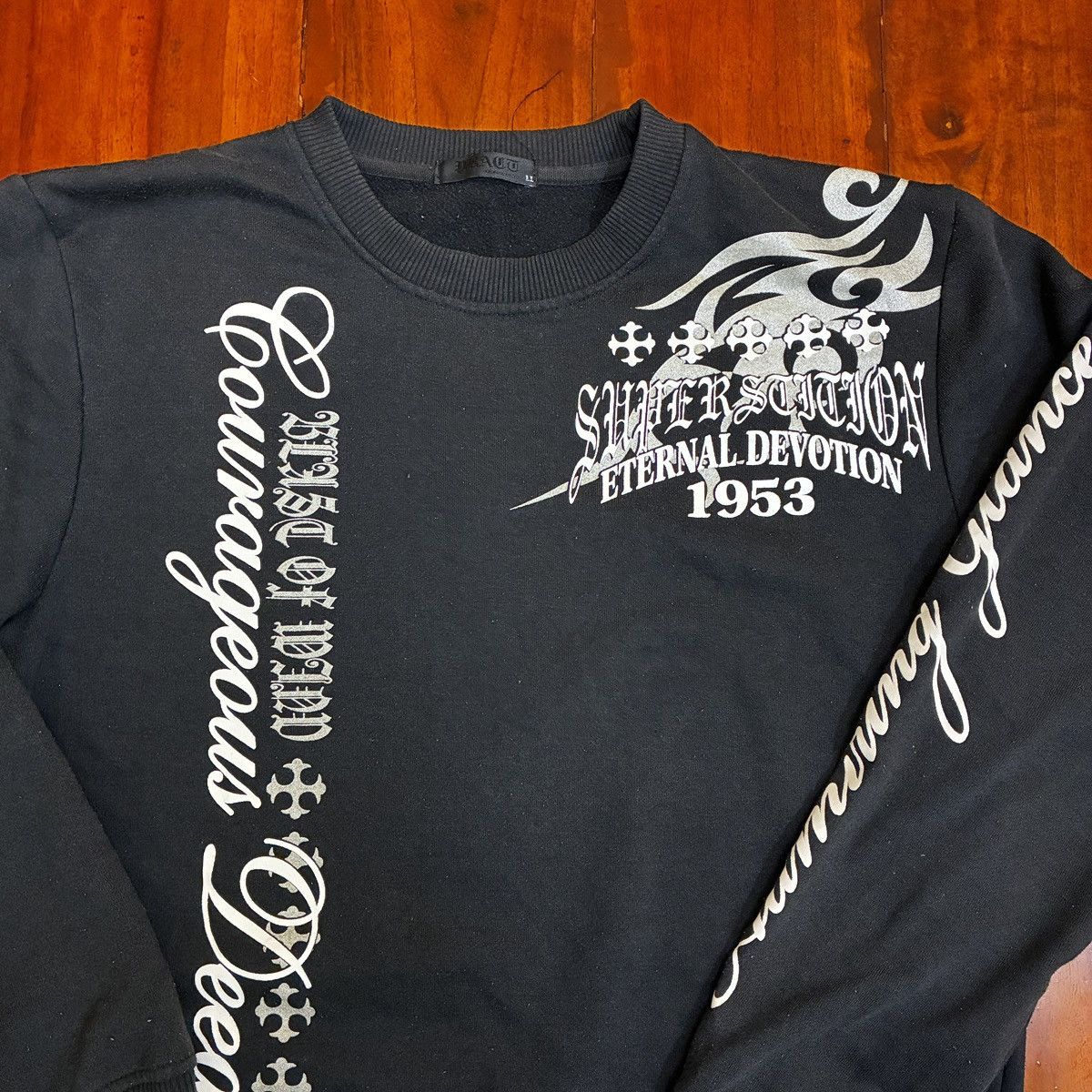 Seditionaries Gothic style Japanese brand External Sweatshirt Size US L / EU 52-54 / 3 - 5 Thumbnail