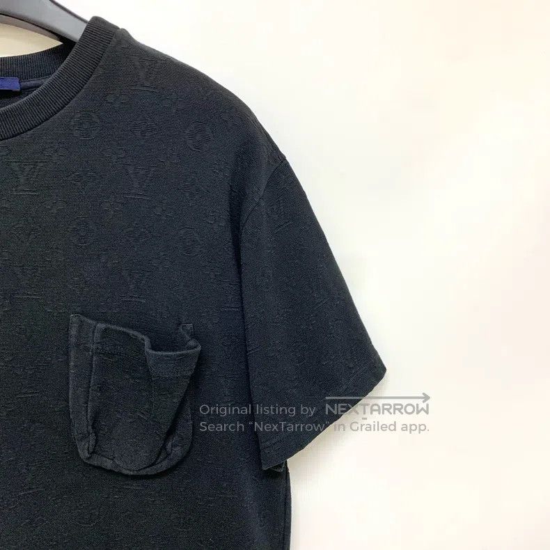 Louis Vuitton Louis Vuitton Dark print full print pocket short sleeve Size US XL / EU 56 / 4 - 5 Thumbnail