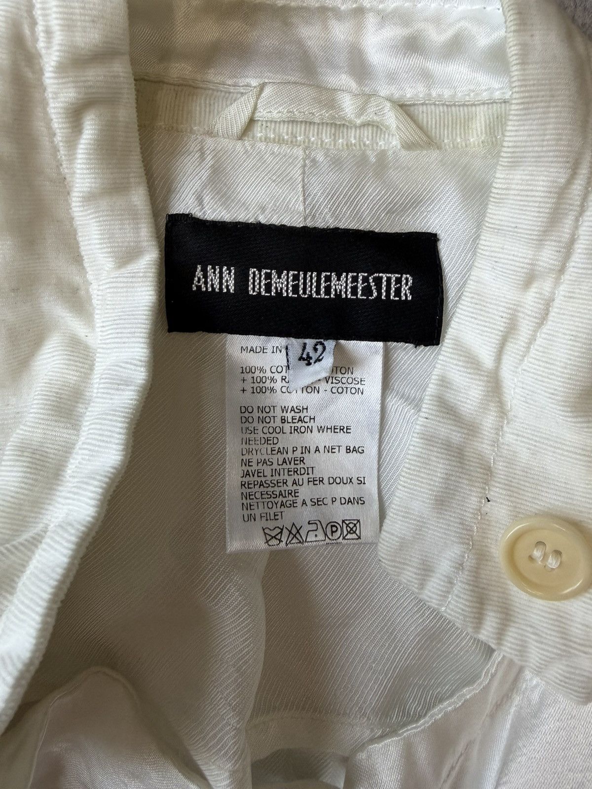 Ann Demeulemeester Ann Demeulemeester AW04 Trench Coat Size US XS / EU 42 / 0 - 4 Thumbnail