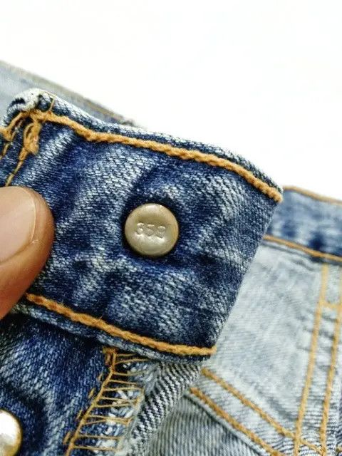 Levi's Vintage Levi's 501 Straight Leg Distressed Blue Washed 36x32 Size US 36 / EU 52 - 6 Thumbnail