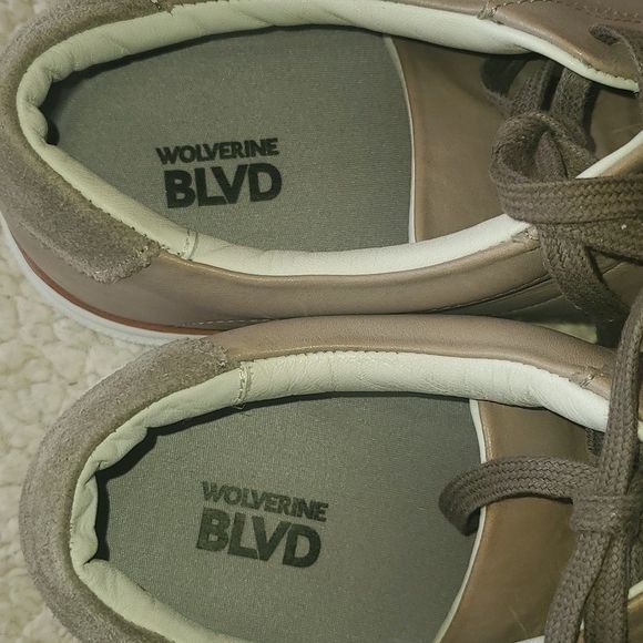 Wolverine Wolverine BLVD Leather & Suede Athletic Court Sz. 9.5 Sneake Size US 9.5 / EU 42-43 - 7 Thumbnail