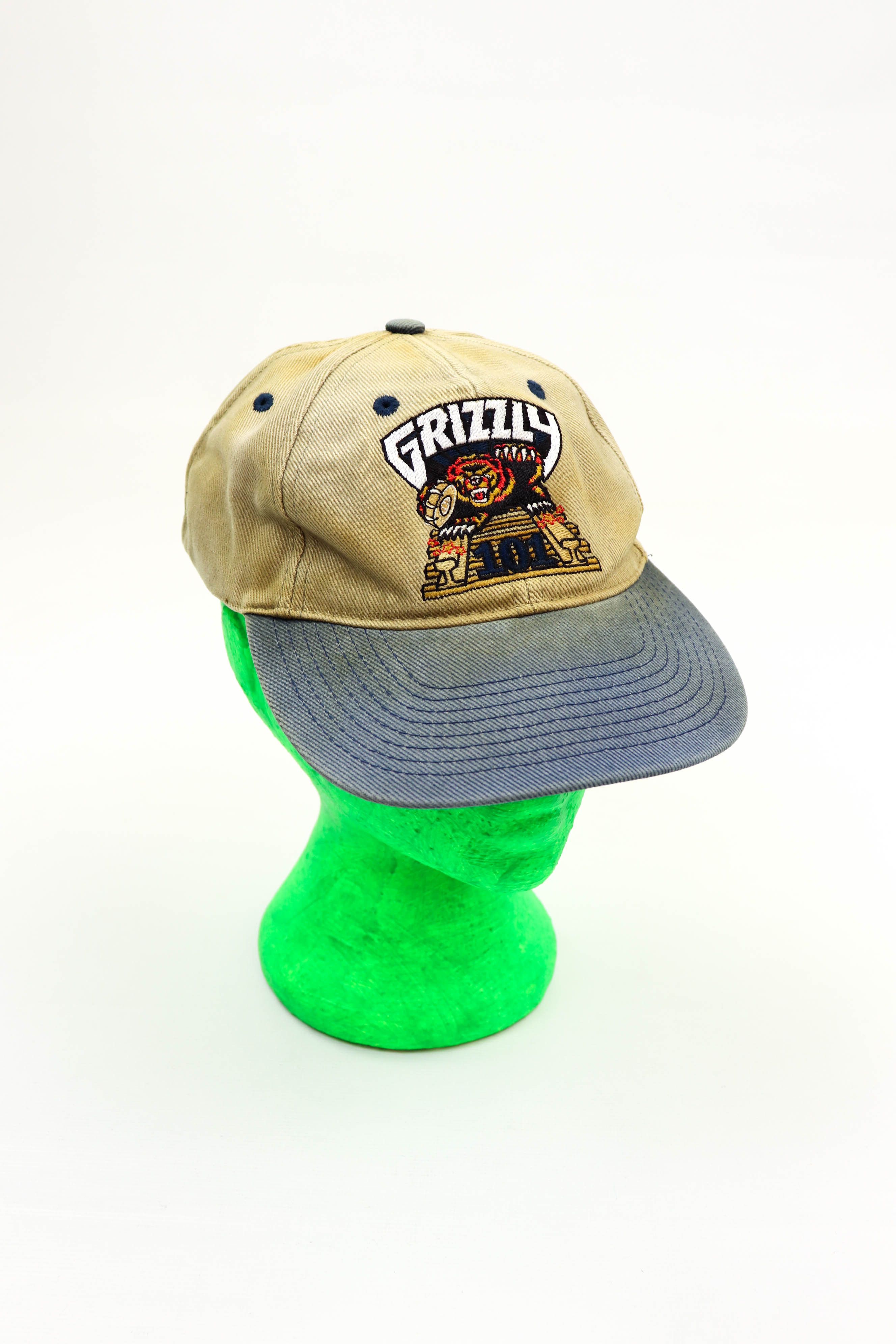 Vintage Vintage Distressed Scheuchzer Grizzly101 Rail Train Logo Cap Size ONE SIZE - 3 Thumbnail