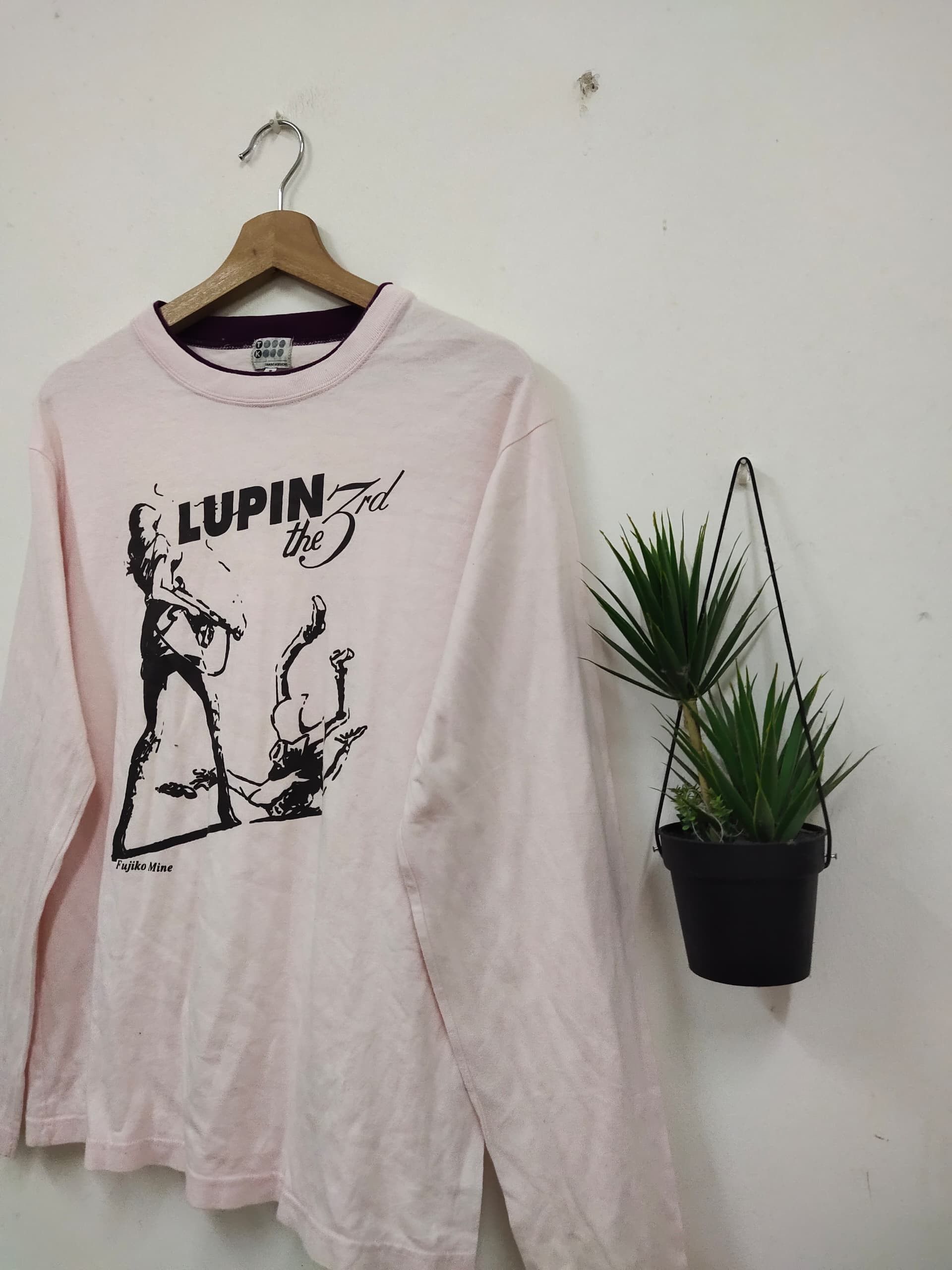 Anime Lupin The 3rd Anime movie t shirt X Takeo Kukichi tee Size US L / EU 52-54 / 3 - 2 Thumbnail
