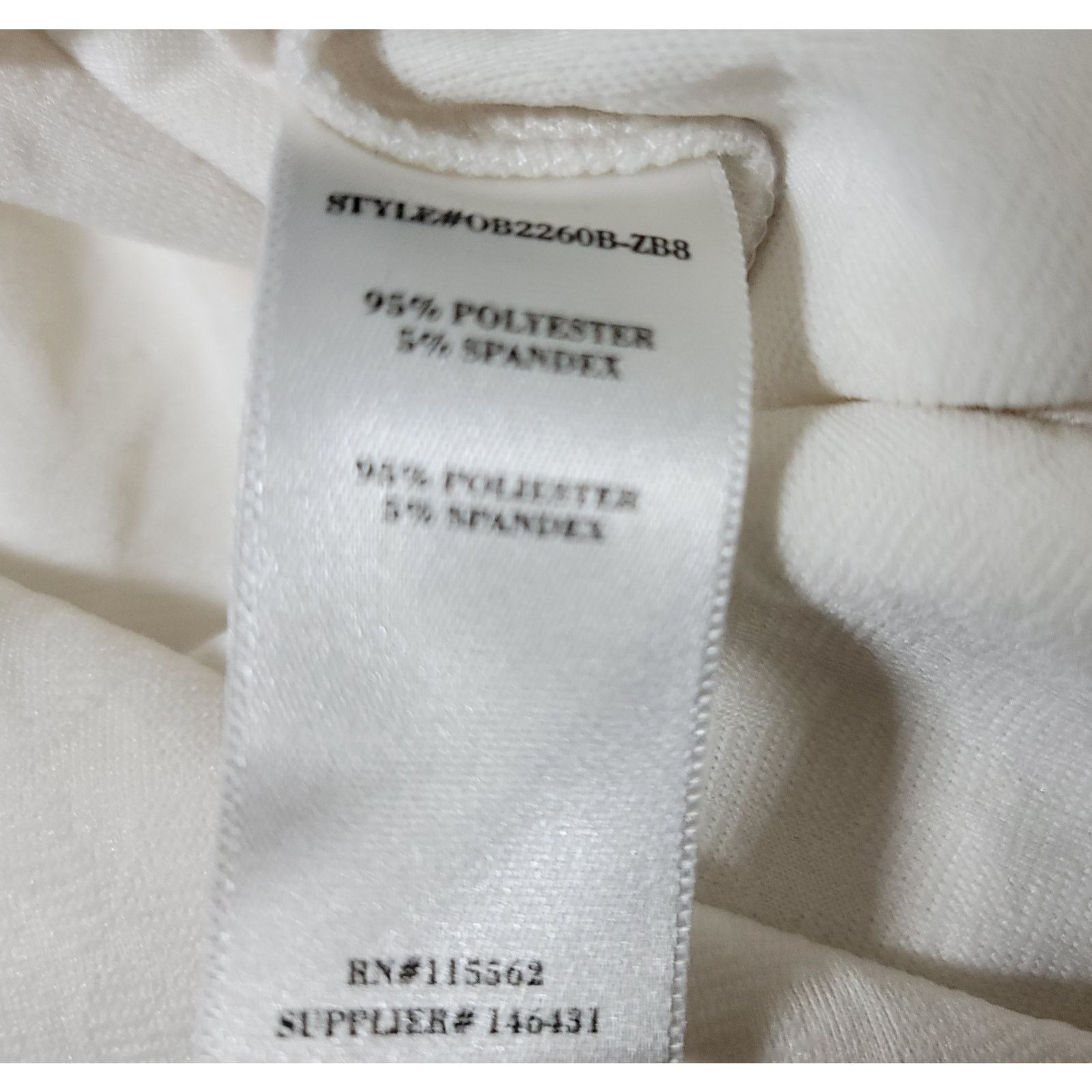 Other Olsenboye Cream With Black Waistband A-Line Mini Skirt M Size 26" / US 2 / IT 38 - 4 Thumbnail