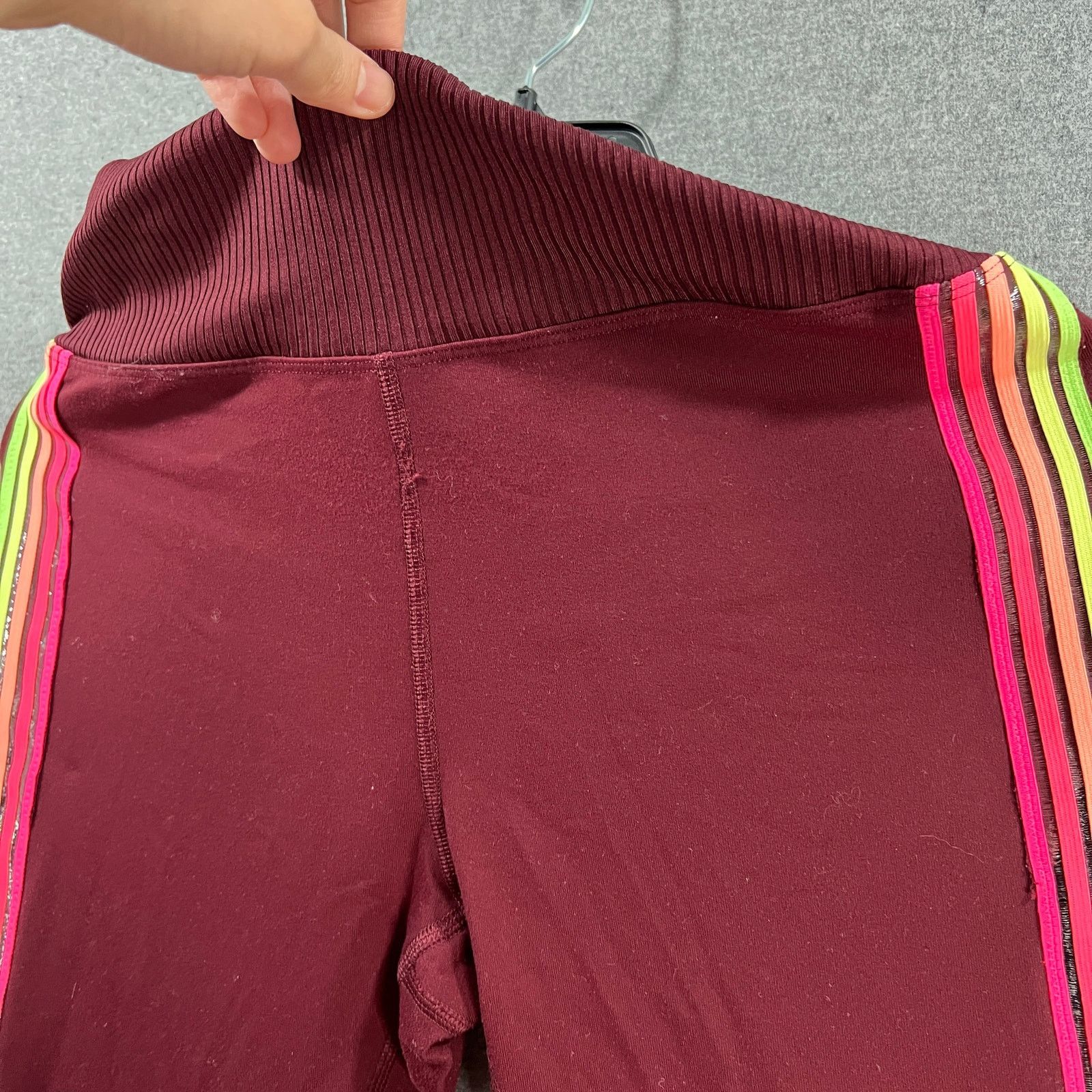 Pink PINK Women's Pants Red Legging Size M Size 28" / US 6 / IT 42 - 4 Thumbnail