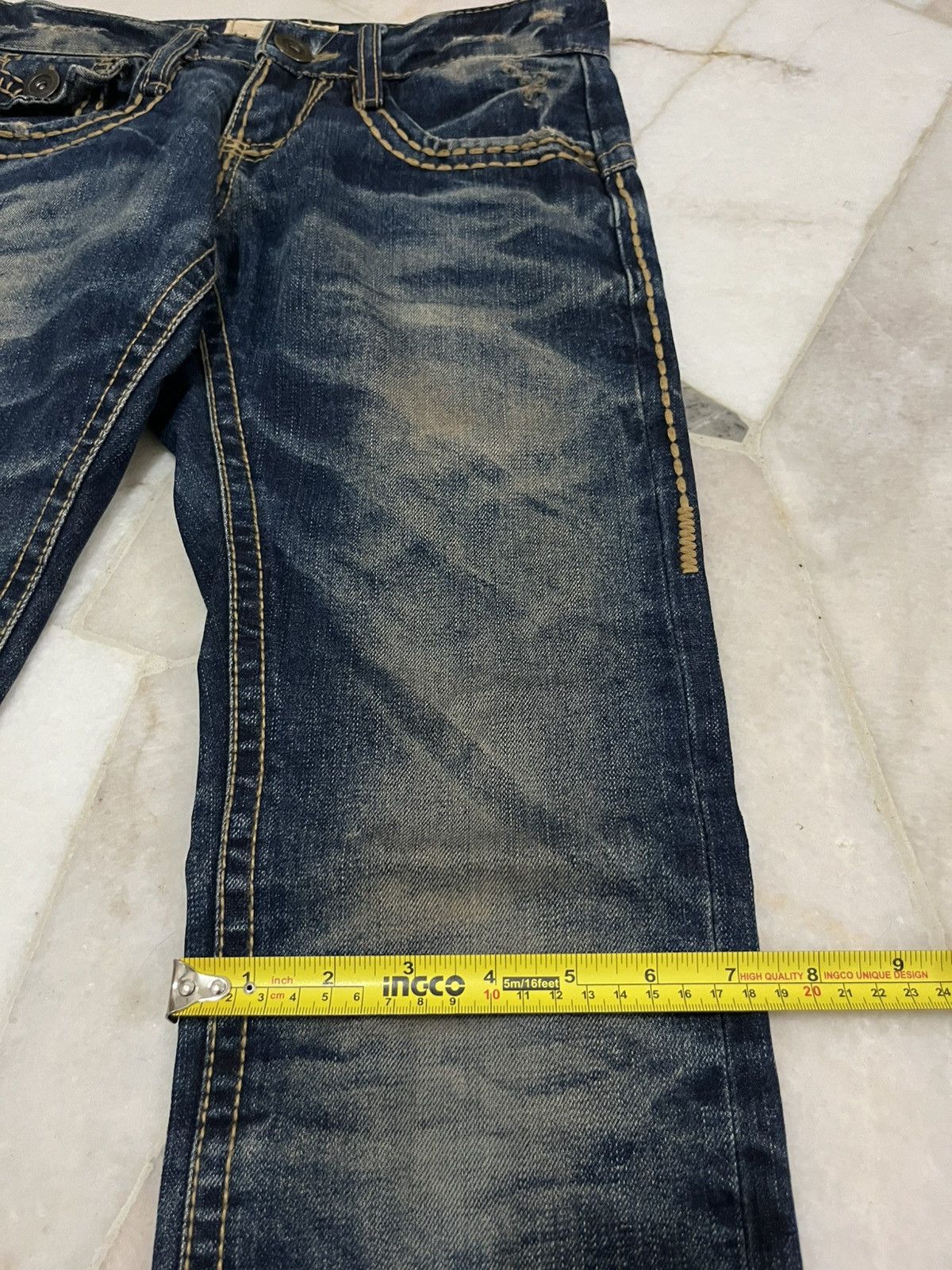 Japanese Brand Yoshitomo Nara Lolita jeans denim Size 29" - 5 Thumbnail