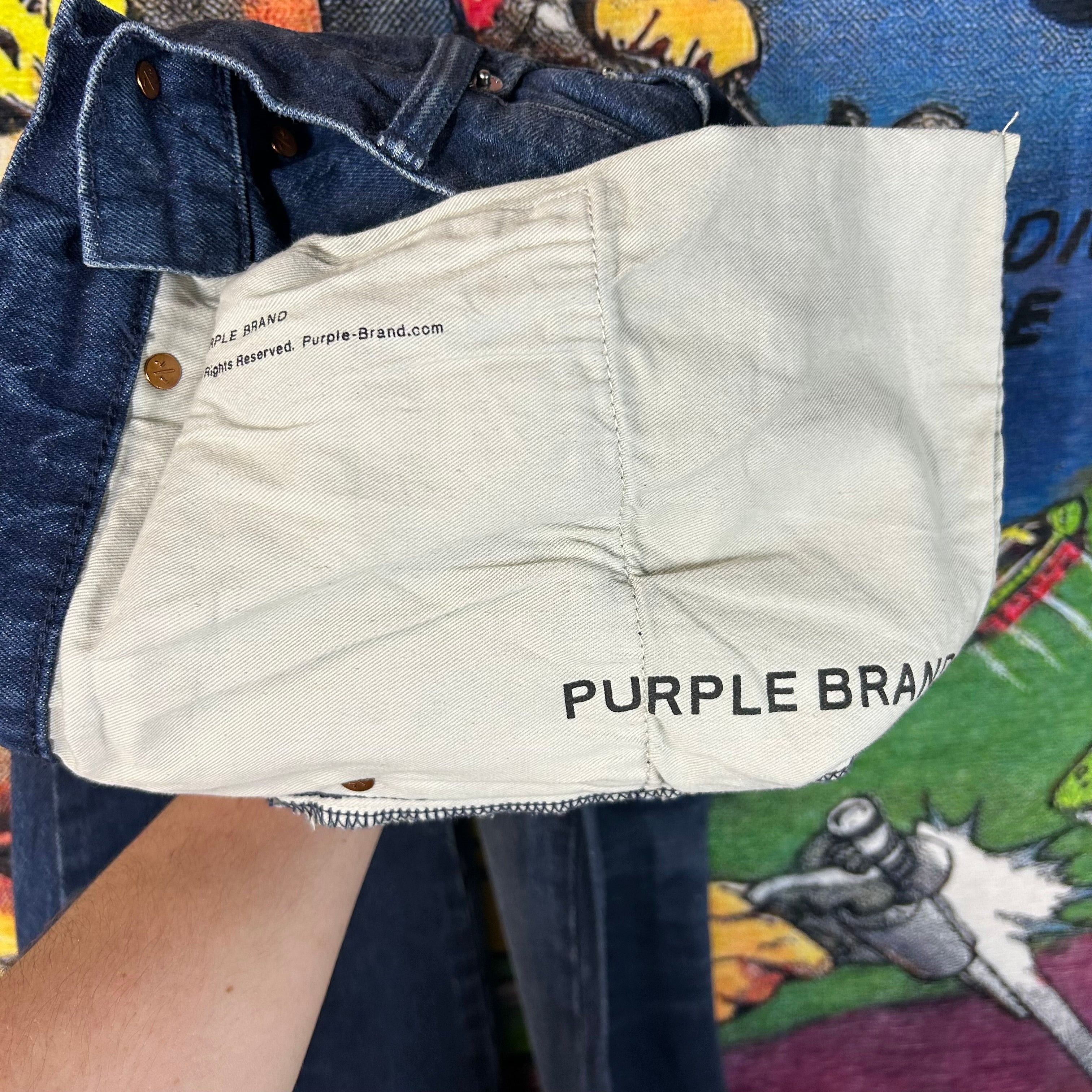 Purple Brand Purple Brand Flared Cargo Jeans Size 32” Size US 32 / EU 48 - 4 Thumbnail