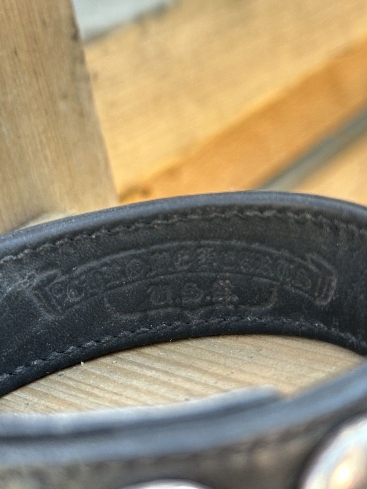 Chrome Hearts Chrome Hearts Star Leather Bracelet Size ONE SIZE - 2 Thumbnail