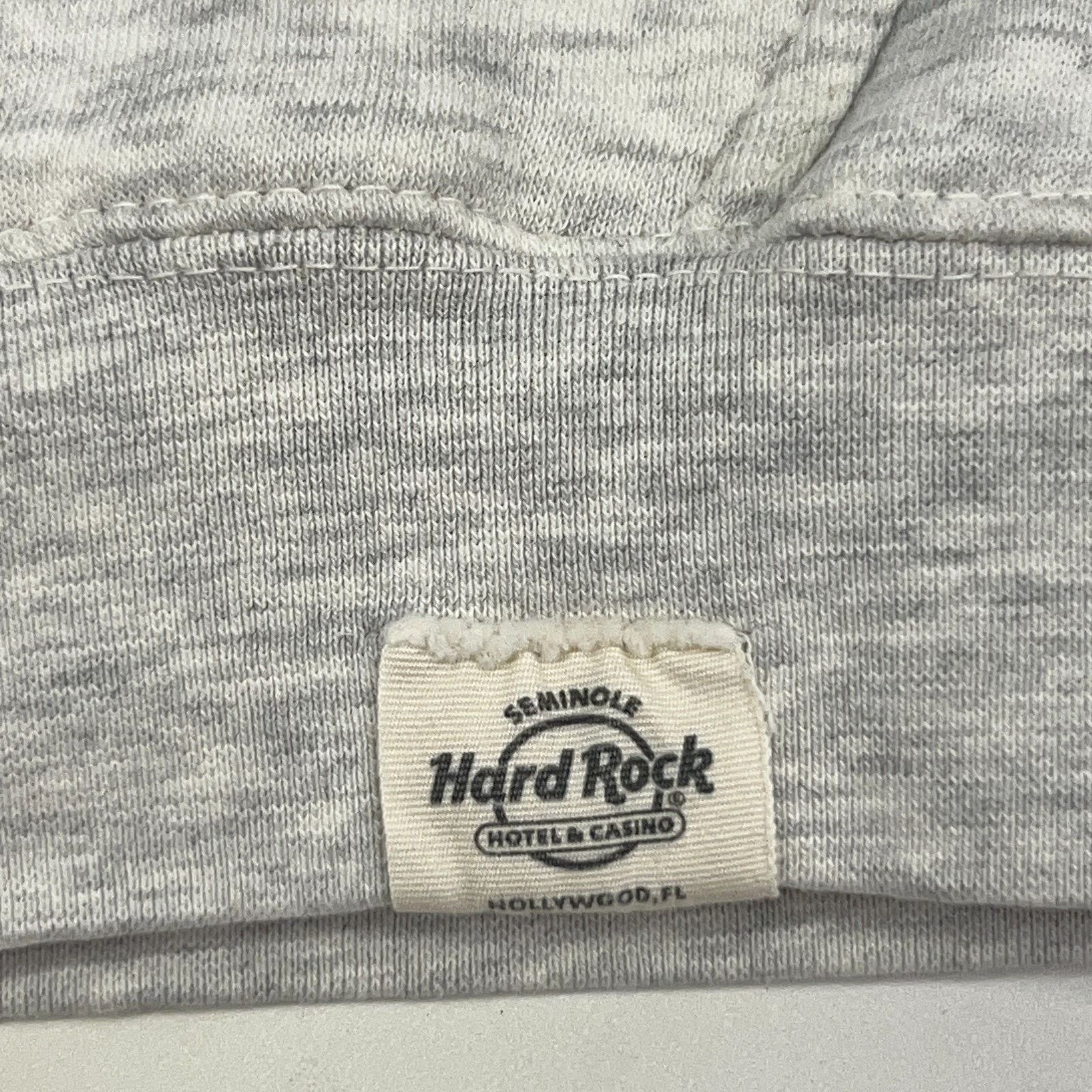 Hard Rock Cafe Hard Rock Casino The Guitar Hotel Hoodie Florida Gray S Size US S / EU 44-46 / 1 - 8 Thumbnail