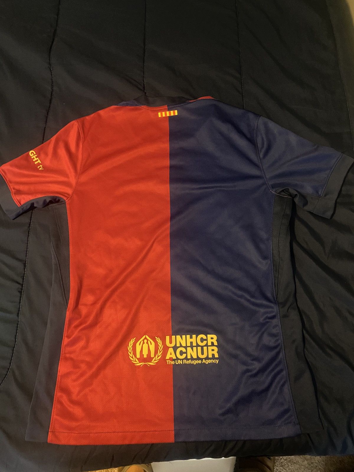 Nike Nike Barcelona 2024/2025 Home Kit Fan Version Size US M / EU 48-50 / 2 - 2 Thumbnail