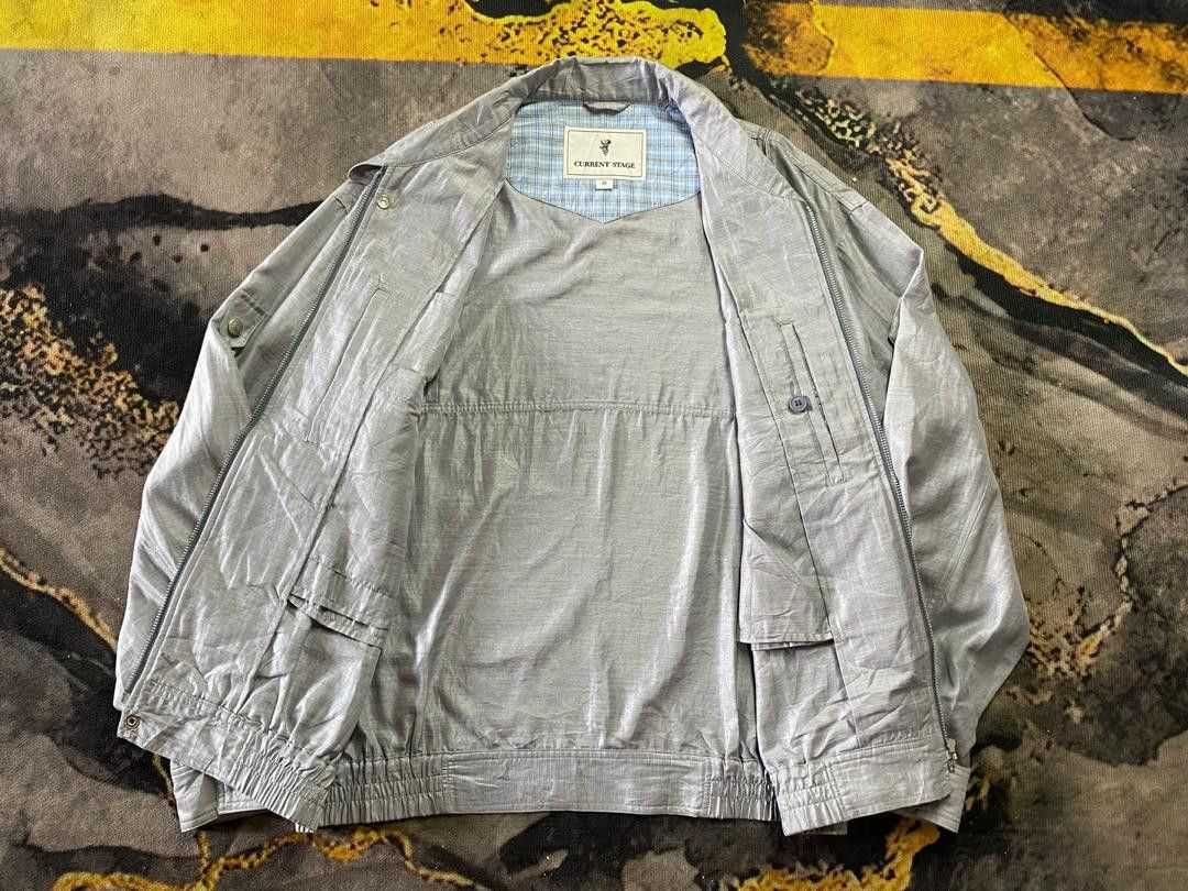 Japanese Brand VINTAGE CURRENT STAGE BOMBERS JACKET Size US M / EU 48-50 / 2 - 3 Thumbnail