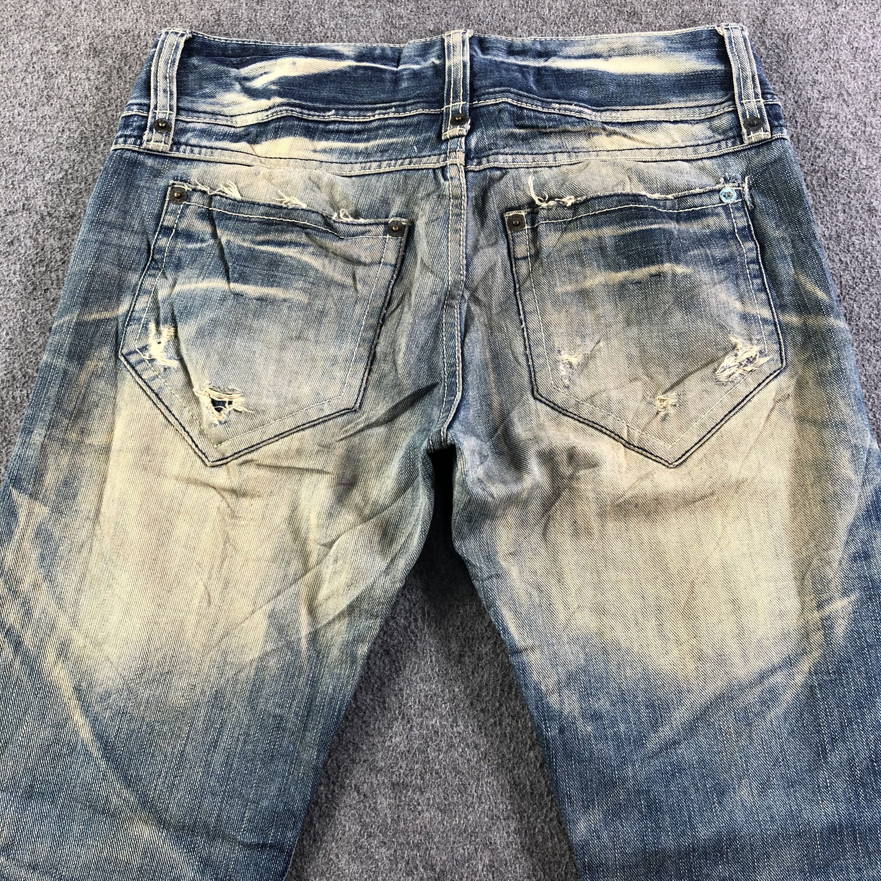 Japanese Brand Vintage Cook Jeans-J3831 Size US 33 - 4 Thumbnail