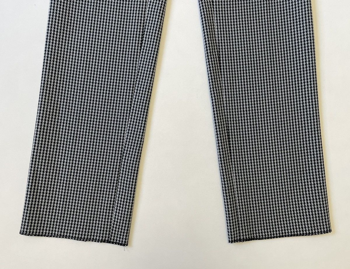 Martine Rose Houndstooth Check Cotton Panelled Trousers Size US 32 / EU 48 - 12 Thumbnail
