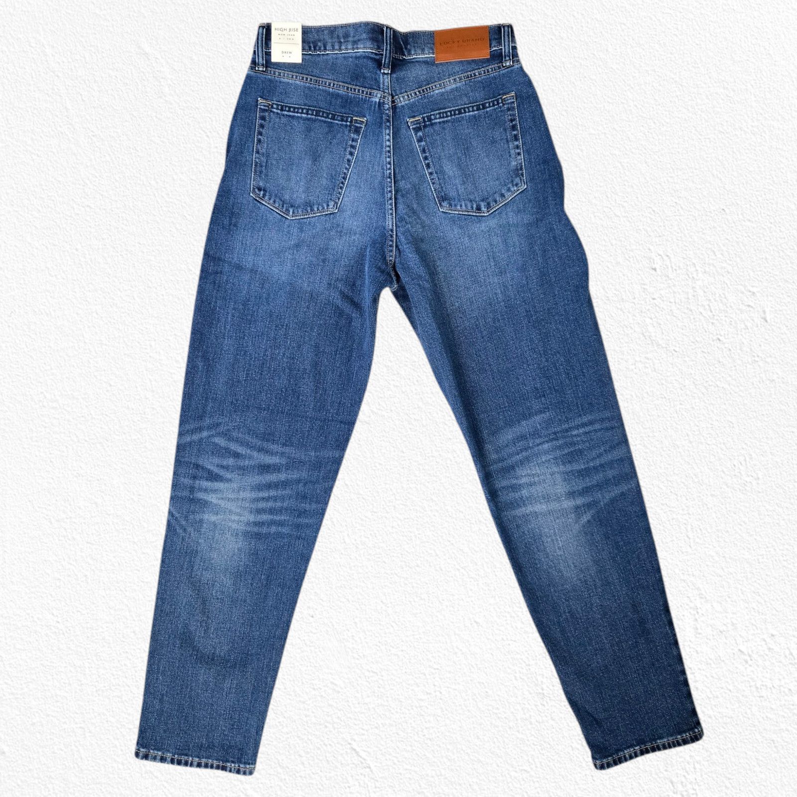 Lucky Brand Lucky Brand High Waisted Distressed Drew Mom Jeans Size 28 Size 28" / US 6 / IT 42 - 11 Thumbnail