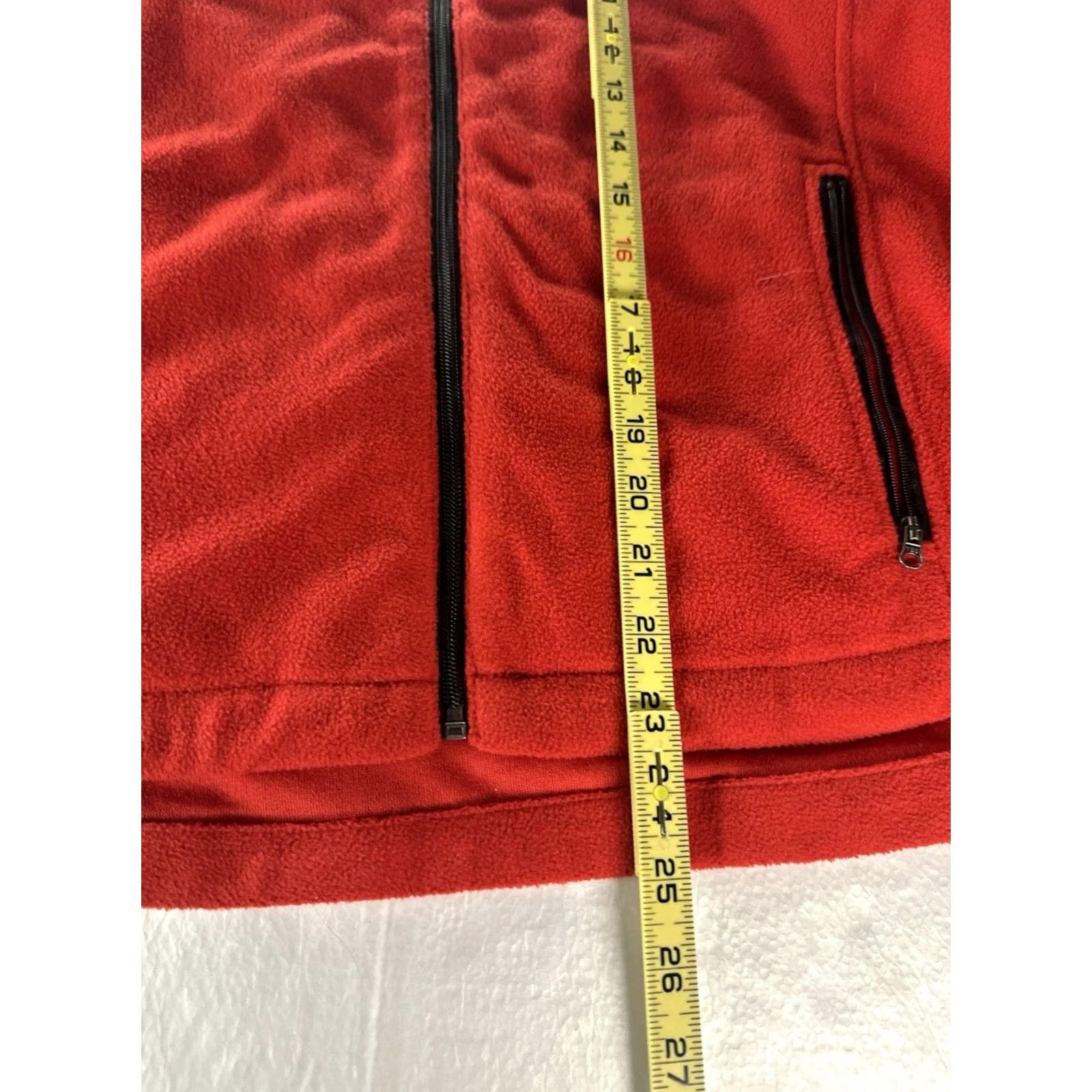G-III G-III Chicago Blackhawks Ladies Red Fleece Full Zip Jacket Size S / US 4 / IT 40 - 5 Thumbnail