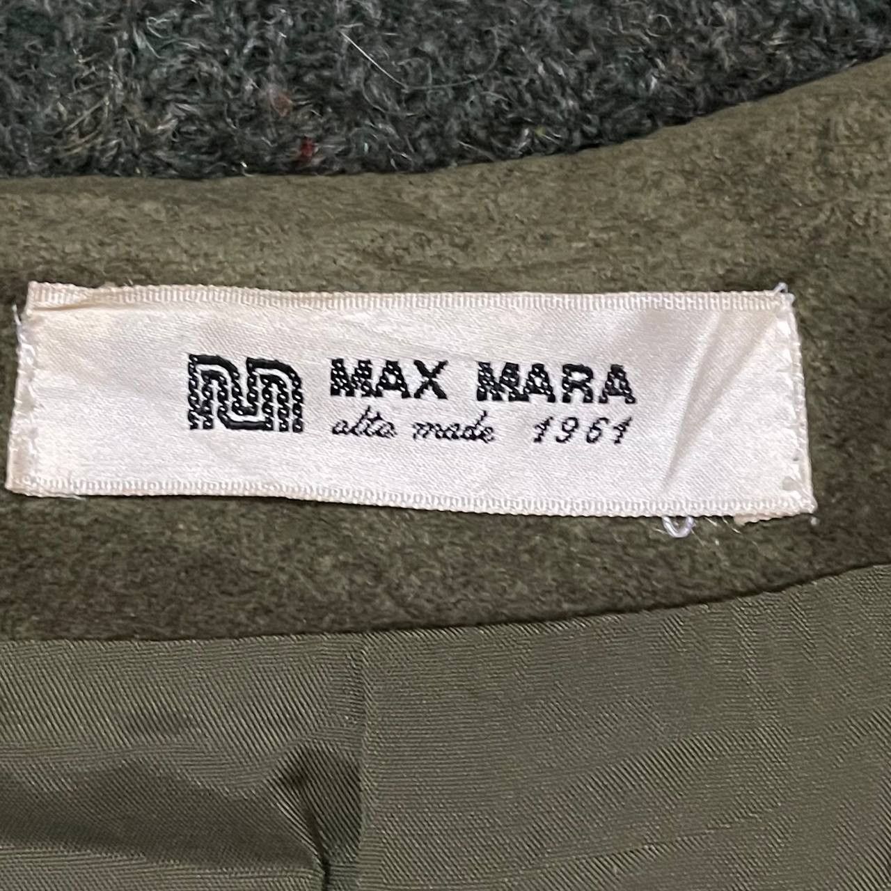 Max Mara Vintage Max Mara Alta Made 1961 Wool Fur Hooded Coat Size M / US 6-8 / IT 42-44 - 8 Thumbnail